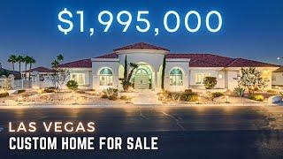 Stunning $2M Remodeled 1-Story Luxury Home for Sale on 0.59 Acres in Las Vegas, NV | 4,276 sqft.