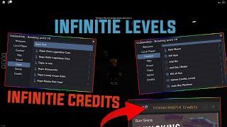 ROBLOX BREAKING POINT INFINITIE CREDITS AND LEVELS SCRIPT/HACK [ KILL WHOLE SERVER , AFK FARM...]