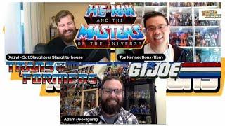 Big 3 of 1980s Toys (MOTU, G.I. Joe, Transformers) | Getting KENNECTED Talk Show