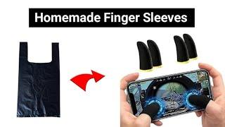 Free Fire Finger Sleeves | How to Make Finger Sleeves With Plastic Bag | Homemade Finger Sleeves