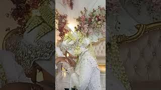 #ada pengantin putri nya mencium telapak tangan pengantin pria#karena suda syah suami istri#shorts