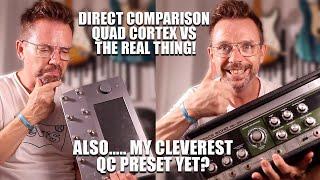 Quad Cortex vs Analogue Gear direct live comparison - and versatile preset, 3 guitar rigs in one