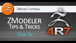 ZBrush 4R7 tutorial: ZModeler tips & tricks