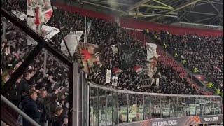 Eintracht Frankfurt Ultras in Amsterdam (06.03.2025)