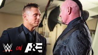 The Undertaker gets The Miz back into the locker room: A&E Biography: Legends — The Miz