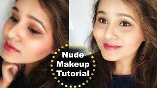 Basic Nude Makeup Without Foundation | Mrs Globaldesi