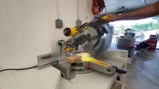 Dewalt DWS780 Compound Sliding Miter saw