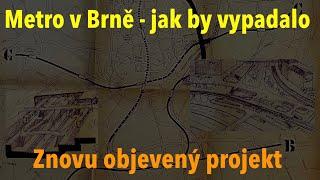 Zapomenutý projekt - metro v Brně. Jak mělo vypadat?