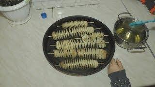 how to make spiral potato