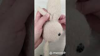 Button jointing of paws. Пуговичное крепление лап игрушек.