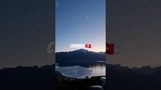 Sunset in Chernex (Montreux)