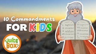 The 10 Commandments Explained FOR KIDS!