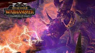 Valkia BLOODIES Malekith - Khorne vs Dark Elves // Total War: WARHAMMER 3 Champions Land Battle