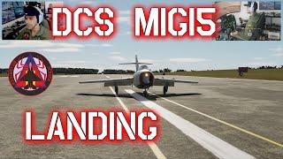 DCS MIG15 - LANDING - TUTORIAL ATERRIZAJE