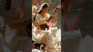 MAA SARASWATI STATUS VIDEO | BINA BADINI MAA🪷 | #shorts #saraswati #saraswatipuja #maa #study