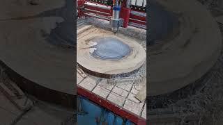 Фрезеровка слэба #чпу #cnc #слэб
