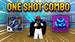 Godhuman + Rumble + Dark Dagger = Best One Shot Combo Update 23 (Blox Fruits)