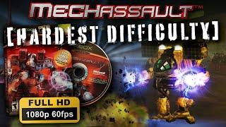 MechAssault 2002 Hardest Difficulty FULL Walkthrough [1080p 60fps CXBX-Reloaded]