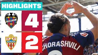 LEVANTE UD 4 - 2 UD ALMERÍA | HIGHLIGHTS LALIGA HYPERMOTION