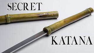 Forging a Hidden BAMBOO KATANA from a Giant Leaf Spring