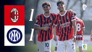 Perrucci trova il pari nel Derby | AC Milan 1-1 Inter | Primavera 1 Highlights