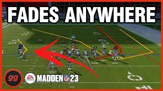 How to Beat Man with Goal Line Fades ANYWHERE on the Field