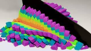 Very Satisfying Kinetic Sand Most Crunchy Cutting ASMR Videos 2022 Collection (Ep 1)