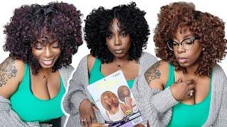 Hold Up! $35 Outre Caprice Synthetic Lace Part Wig Review  3 COLORS! Affordable Beginner Wig