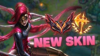 playing with the new katarina skin (¬‿¬)