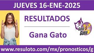 Resultado del sorteo Gana Gato del jueves 16 de enero de 2025