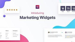 Meet Elementor's New Marketing Widgets: Evergreen Countdown Timer, Star Rating, Reviews & Sitemap