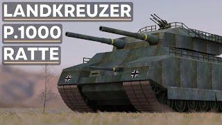 The P.1000 Ratte - Germany's Colossal Mega Tank