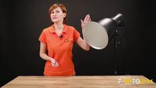 Обзор насадки по контролю света рефлектор Jinbei 45 Degree Long Focus Reflector