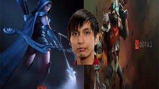 DotA 2 - SingSing (Drow) and Excalibur (Clockwerk)  in a crazy pub game 135+ kills, divine rapiers