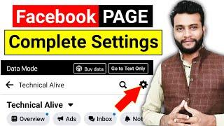 Facebook Page ki Settings Kaise Kare | How to Do Complete Setting of Facebook Page