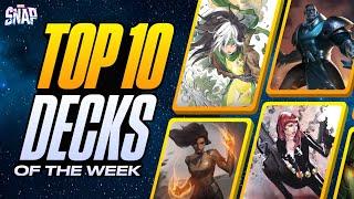 TOP 10 BEST DECKS IN MARVEL SNAP | Weekly Marvel Snap Meta Report #103