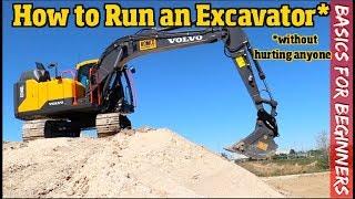 How to run an Excavator for Beginners.  What you Need to know to get started Pt. 1/2