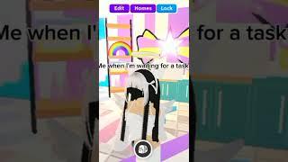 POV:ur waiting for a task // #roblox #adoptme #adoptmechannel