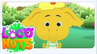 Ek Mota Hathi In Yellow Color, एक मोटा हाथी, Bandar Mama + More Rhymes For Kids In Hindi