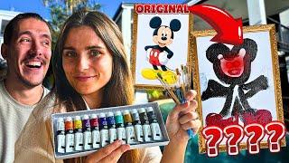 Brits Try to Paint Famous Characters from Memory (Hilarious Results!)