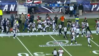 3rd down punt, Patriots-Broncos 2011 playoffs