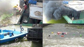 Sà Lan Vượt Cống - Xuồng Gỗ Gặp Sự Cố/The Boat Was Engulfed By Strong Water [NCL]