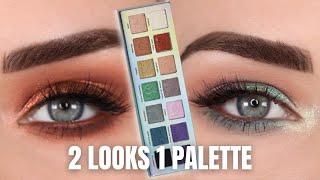 Sigma x Disney The Little Mermaid Palette | 2 Colorful Eyeshadow Tutorials