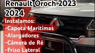 OROCH 2023 2024 Super Equipada Com Câmera de Ré Alargadores Paralamas Capota Marítima e Muito Mais