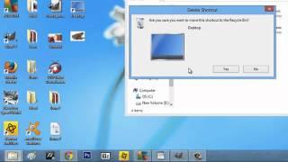 How Can I Make a Shortcut Icon for the Desktop on My PC? : Computer Icons & Desktops