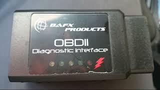 Bafx Products Wireless Bluetooth OBD2 Scanner