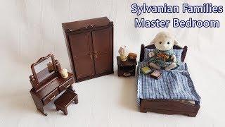 Sylvanian Families Master Bedroom | Unboxing Review Calico Critters Set Sets Haul Toy Dollohouse