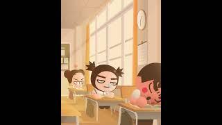 Sleepy vibes… Weekend’s almost here#pucca #garu #animation