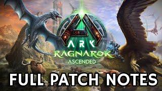 ARK Ragnarok Ascended Is HERE! - Everything You Need to Know!