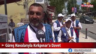 Güreş Havalarıyla Kırkpınar’a Davet